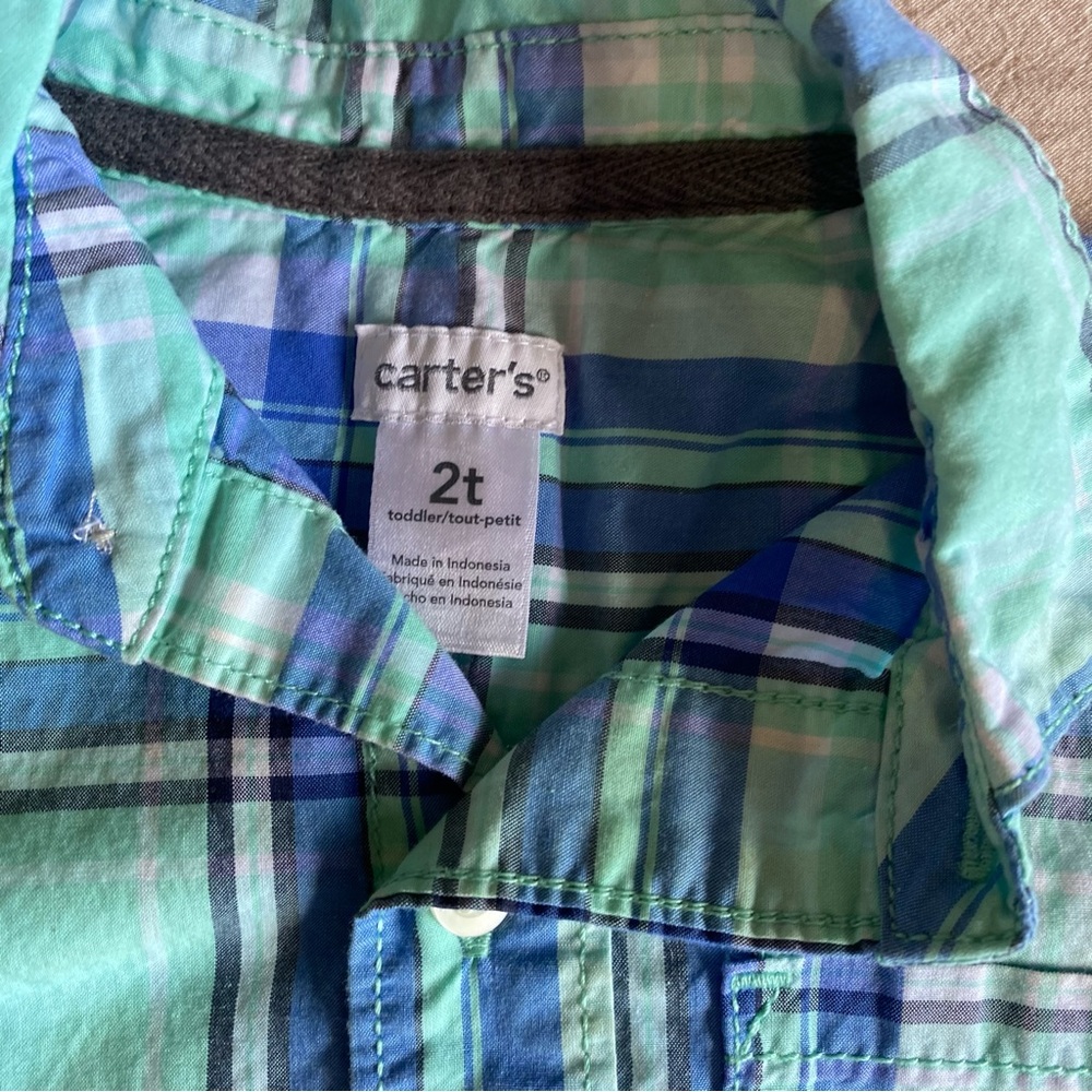 NWOT Toddler Boy Bundle of Button Down Collar T-Shirts. Set of 5. Size 2T - Picture 12 of 13